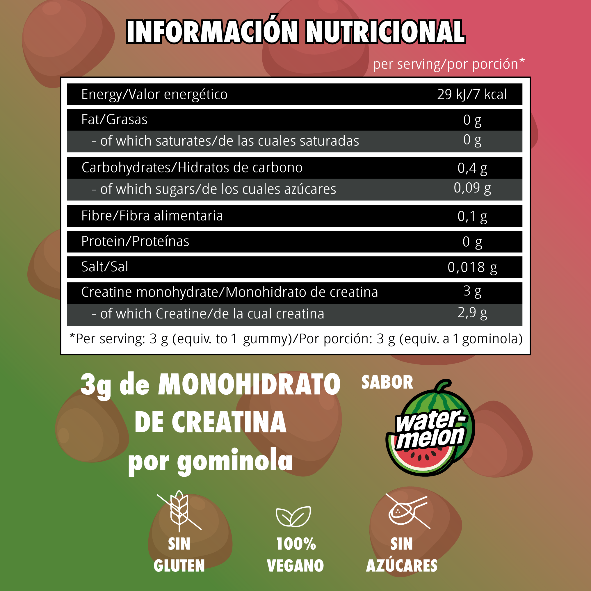 CREATINE GUMMIES SANDIA